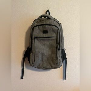 Gray Matein 17 Inch Laptop Backpack